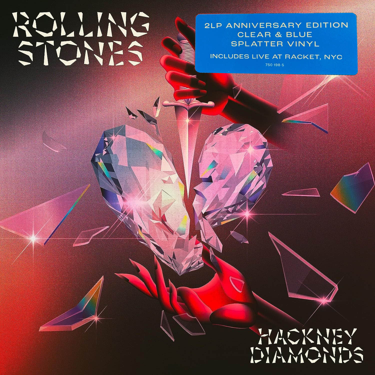 The Rolling Stones - Hackney Diamonds [Blue & Clear Splatter Vinyl] (0602475019855)