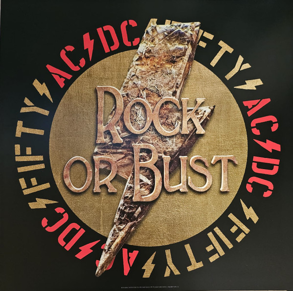 AC/DC - Rock Or Bust [50th Anniversary Edition Gold Vinyl] (196588733918)