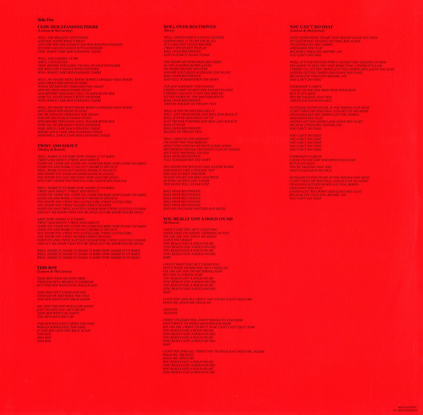 The Beatles - 1962-1966 (0602455920539)