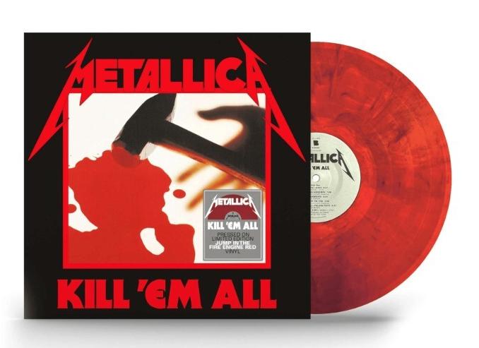 Metallica - Kill 'Em All [Red Black Marbled Vinyl] (00602547885289)