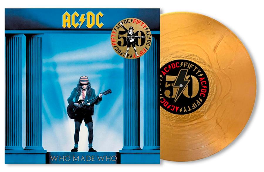 AC/DC - Who Made Who [50th Anniversary Edition Gold Vinyl] (19658834621)