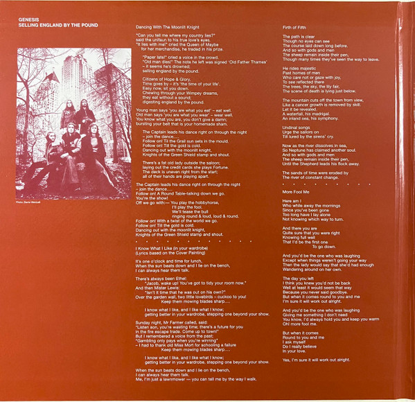 Genesis - Selling England By The Pound (0753088750274)