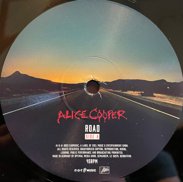Alice Cooper - Road [Black Vinyl] (0218617EMU\4029759186175)