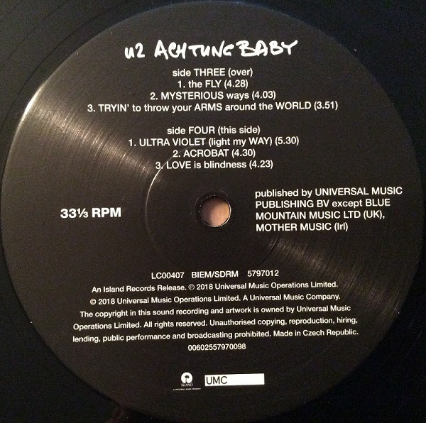 U2 - Achtung Baby (5797009)