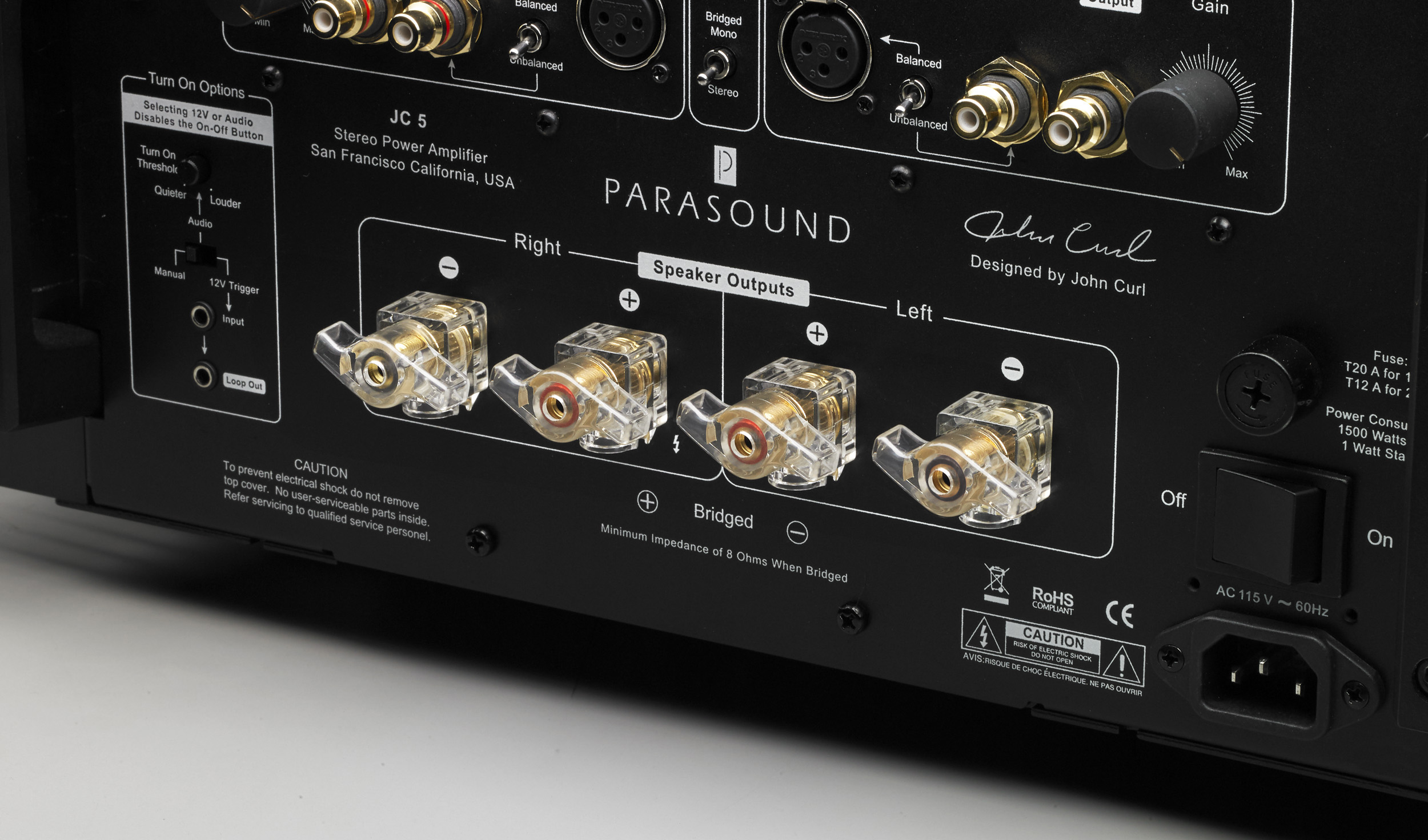 Parasound JC5 black