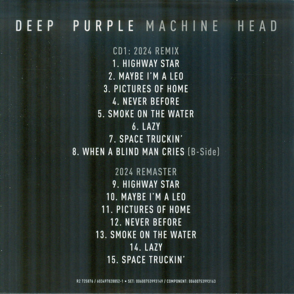 Deep Purple - Machine Head [Purple-smoke Vinyl] (R2 725876)
