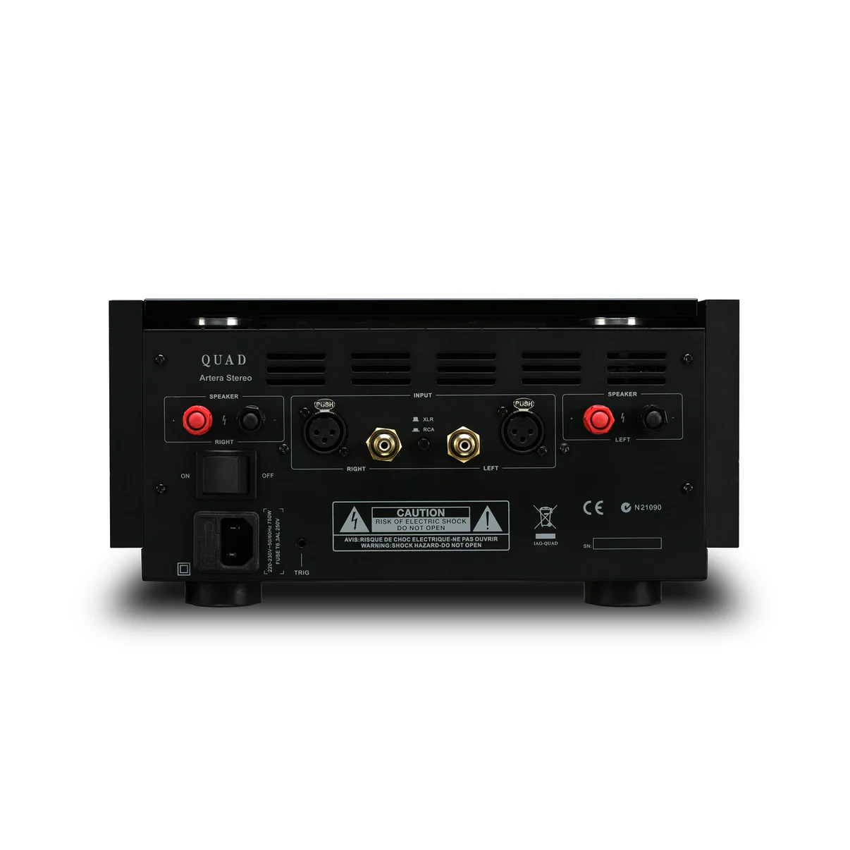 QUAD Artera Stereo aluminium black