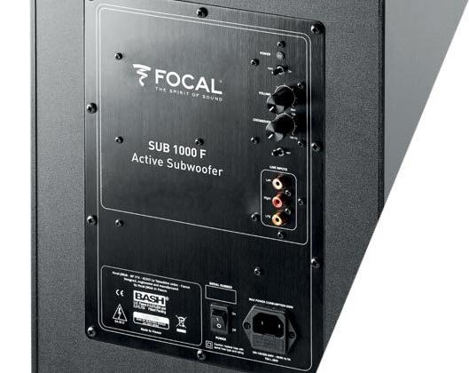 Focal SUB 1000 F black