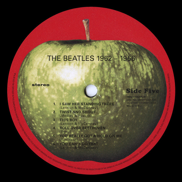 The Beatles - 1962-1966 (0602455920539)