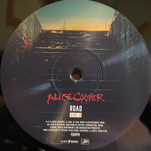 Alice Cooper - Road [Black Vinyl] (0218617EMU\4029759186175)