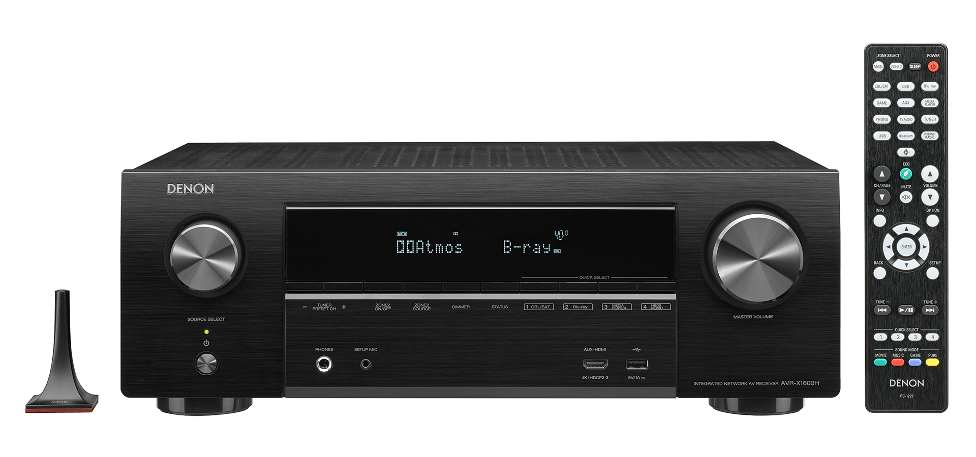 Denon AVR-X1600H black