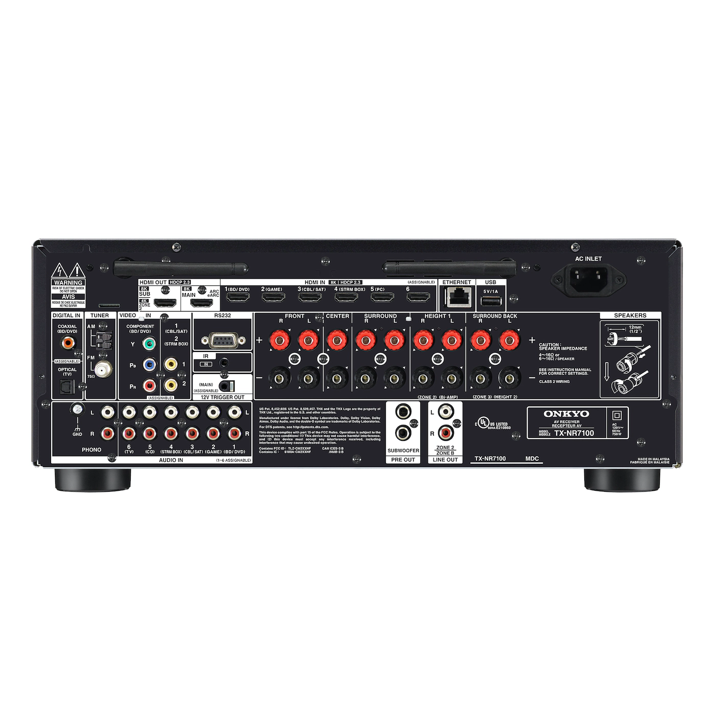 Onkyo TX-NR7100 M2 black