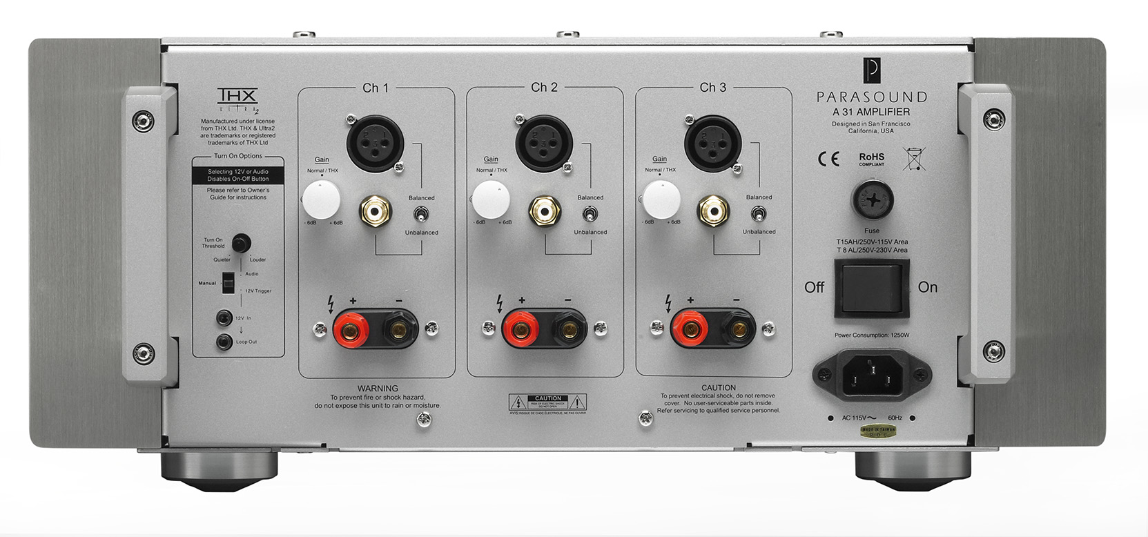 Parasound A31 silver