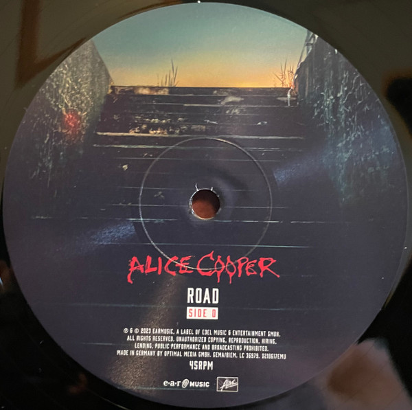Alice Cooper - Road [Black Vinyl] (0218617EMU\4029759186175)