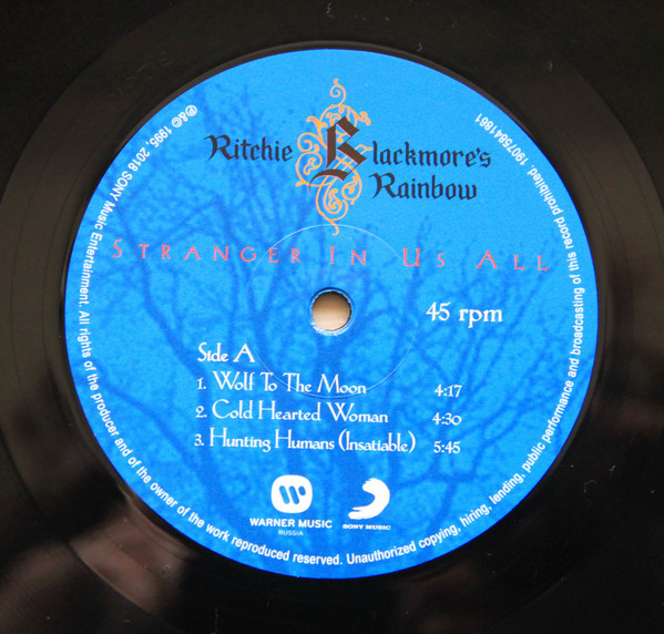 Ritchie Blackmore's Rainbow - Stranger In Us All (19075841861)