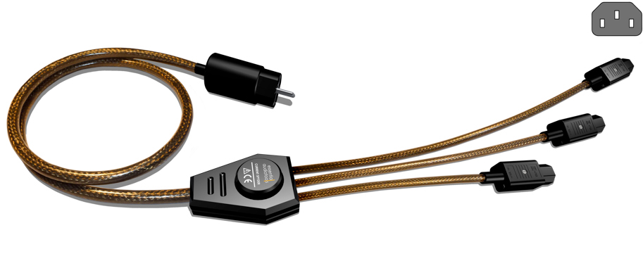 Essential Audio Tools Current Spyder A75 0,75m