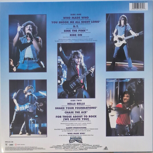 AC/DC - Who Made Who [50th Anniversary Edition Gold Vinyl] (19658834621)