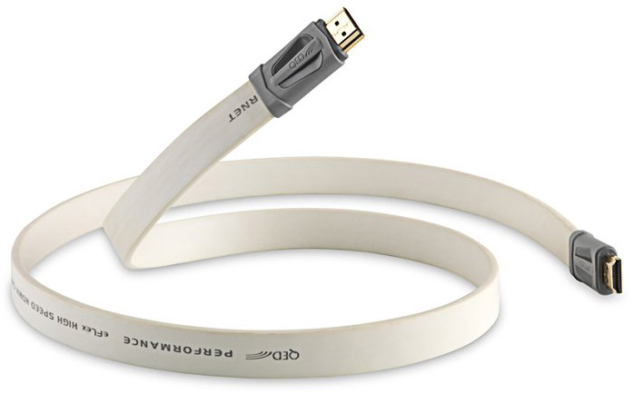 QED Performance eFlex HDMI 2,0m white QE7402