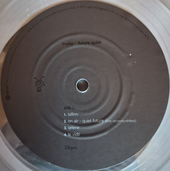 Moby - Future Quiet [Clear Vinyl] (4099964237375)