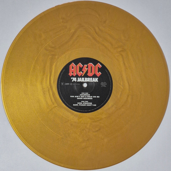 AC/DC - '74 Jailbreak [50th Anniversary Edition Gold Vinyl] (0196588733512)