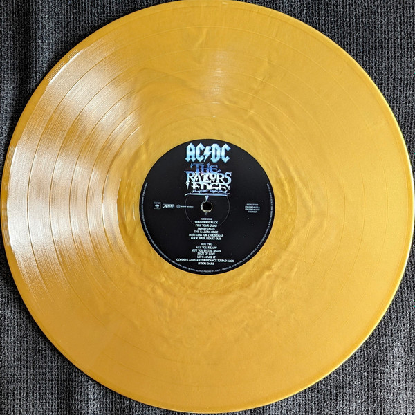 AC/DC - The Razors Edge [50th Anniversary Edition Gold Vinyl] (19658834611)
