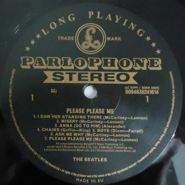 The Beatles - Please Please Me (0094638241614) [EU]