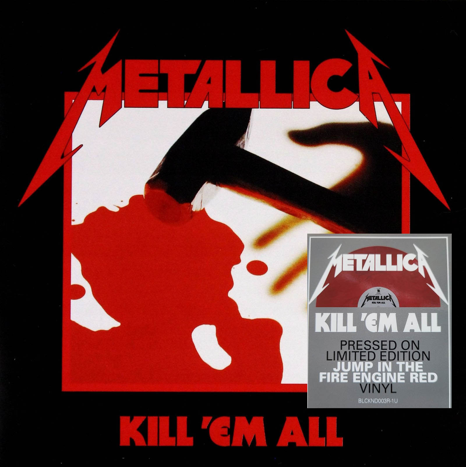 Metallica - Kill 'Em All [Red Black Marbled Vinyl] (00602547885289)
