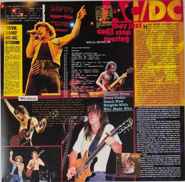 AC/DC - Who Made Who [50th Anniversary Edition Gold Vinyl] (19658834621)