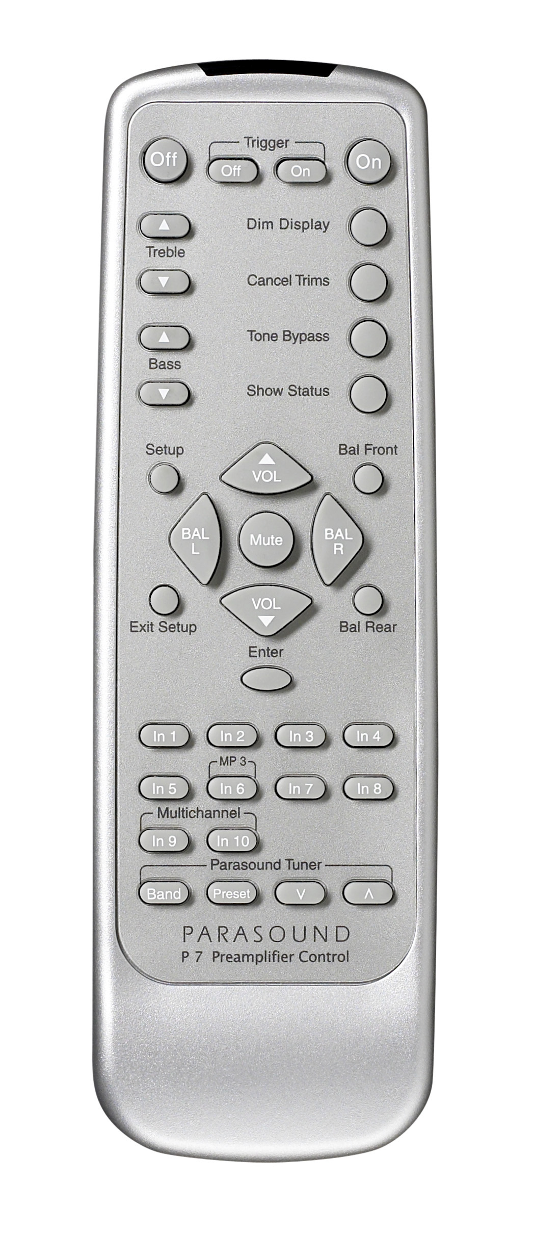 Parasound P7 silver