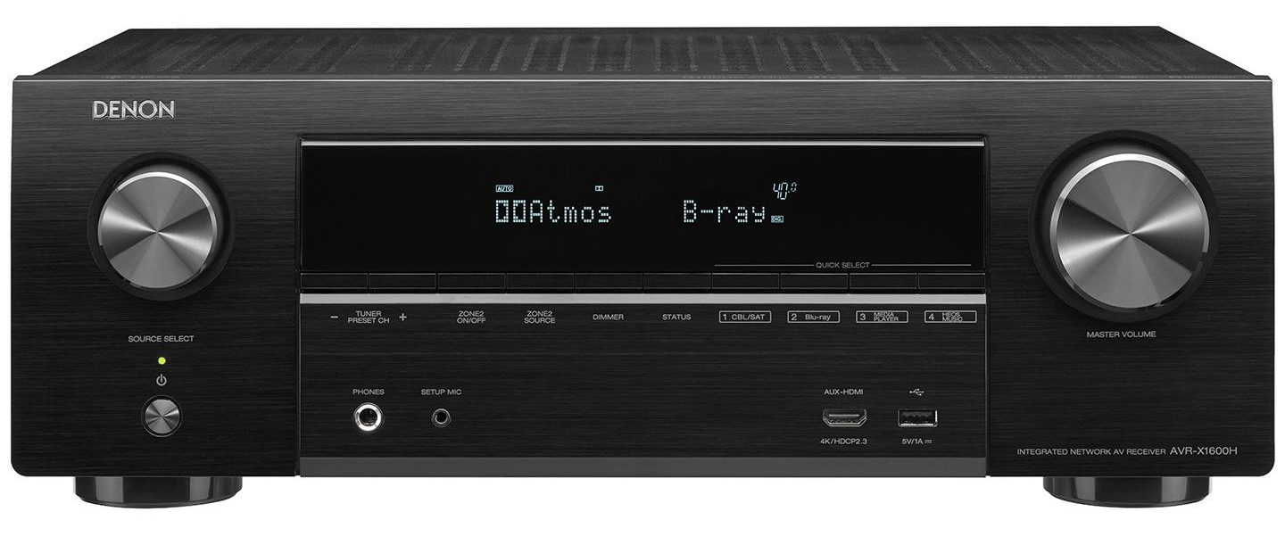 Denon AVR-X1600H black