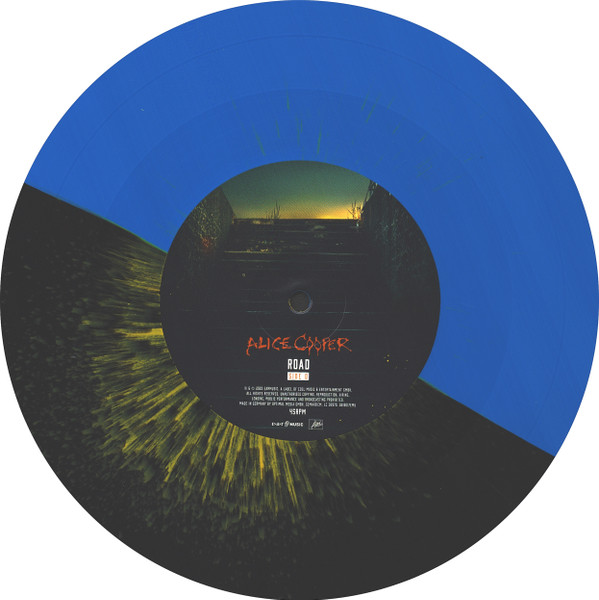 Alice Cooper - Road [Black/Blue Split & Yellow Splatter Vinyl] (0218617EMU\4029759188452)