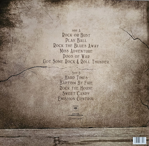 AC/DC - Rock Or Bust [50th Anniversary Edition Gold Vinyl] (196588733918)