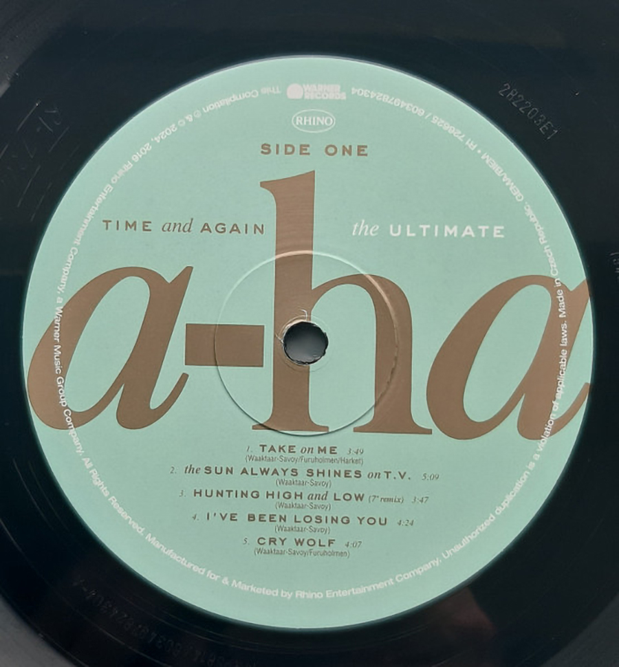 a-ha - Time And Again (The Ultimate a-ha) (0603497824304)