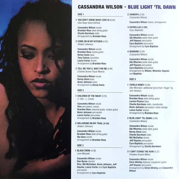 Cassandra Wilson - Blue Light 'Til Dawn [Blue Note Classic] (3876190)