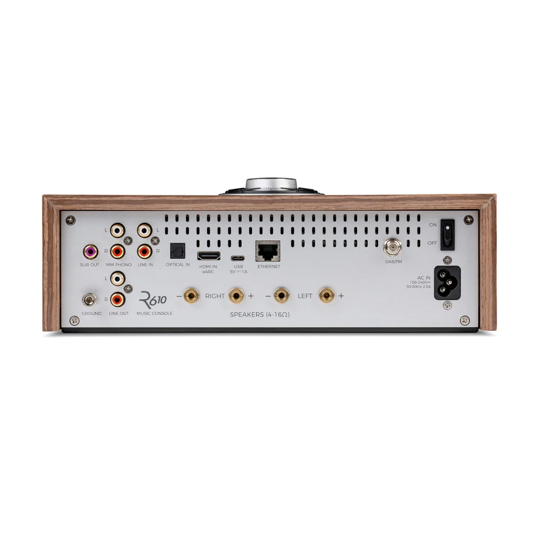 Ruark R610 Music Console fused walnut