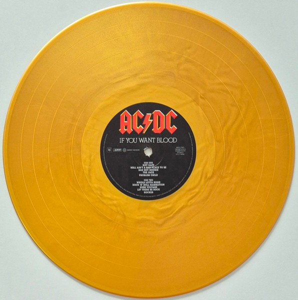 AC/DC - If You Want Blood You've Got It [50th Anniversary Edition Gold Vinyl] (196588733413)