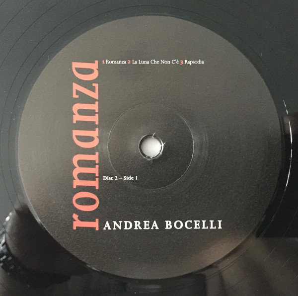 Andrea Bocelli - Romanza (0602547189288)