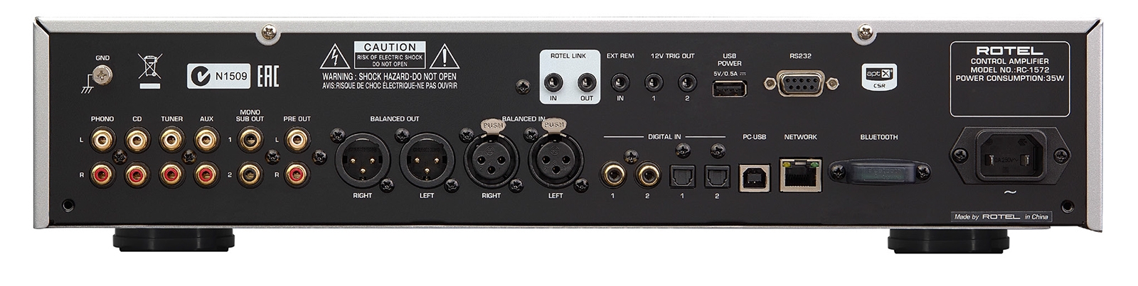 Rotel RC-1572 black