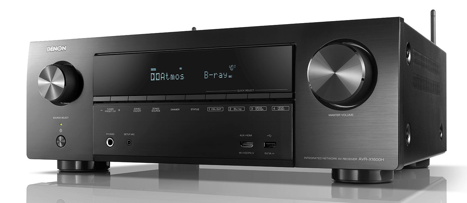 Denon AVR-X1600H black