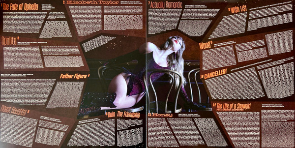 Taylor Swift - The Life Of A Showgirl [Portofino Orange Glitter] (602478225260)