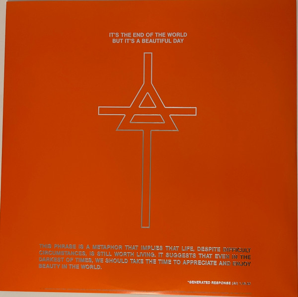 30 Seconds To Mars - It's The End Of The World But It's A Beautiful Day [Orange Vinyl] (0888072508958)