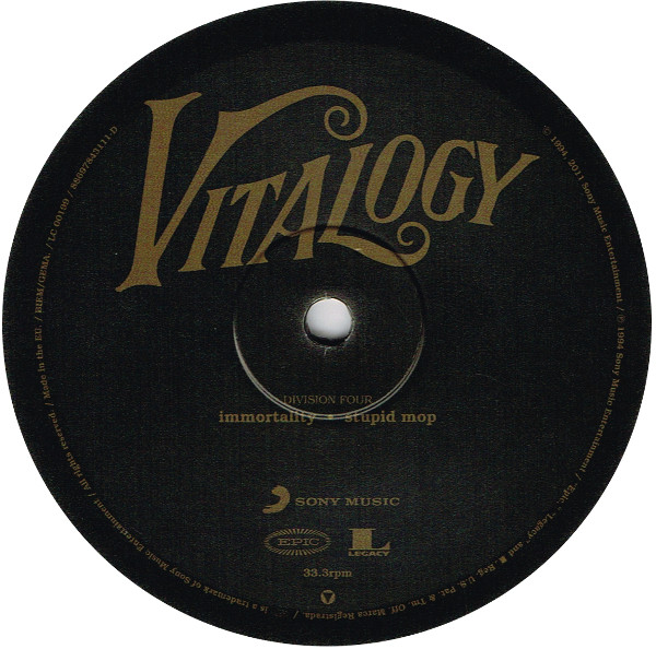 Pearl Jam - Vitalogy (88697843111)