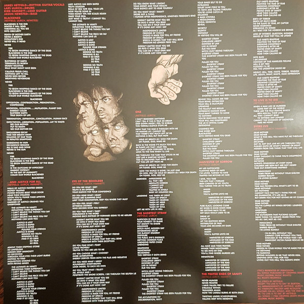 Metallica - ...And Justice For All (BLCKND007R-1)