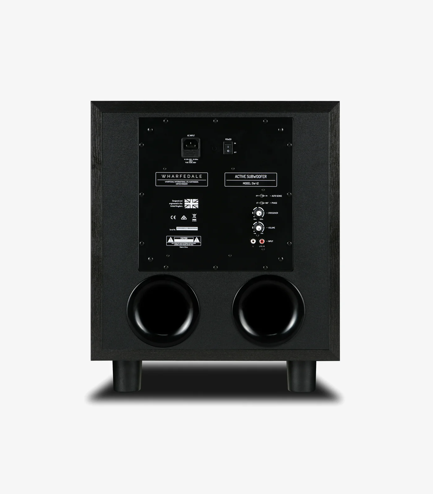 Wharfedale SW-12 black wood