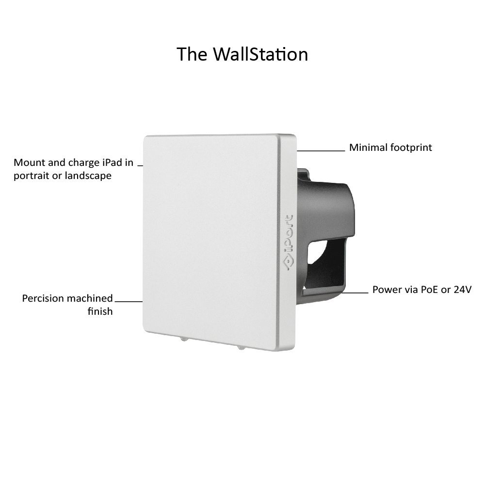 iPort LuxePort Wallstation silver