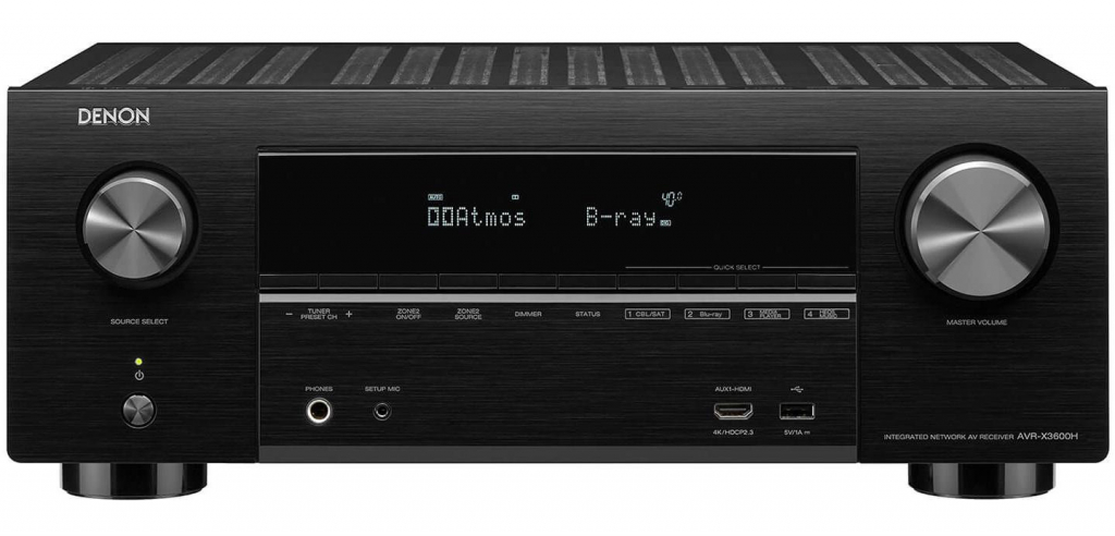 Denon AVR-X3600H black