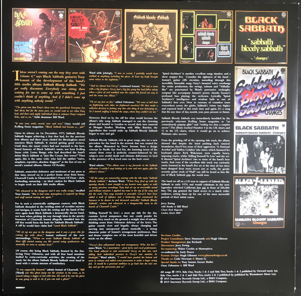 Black Sabbath - Sabbath Bloody Sabbath (BMGRM057LP)