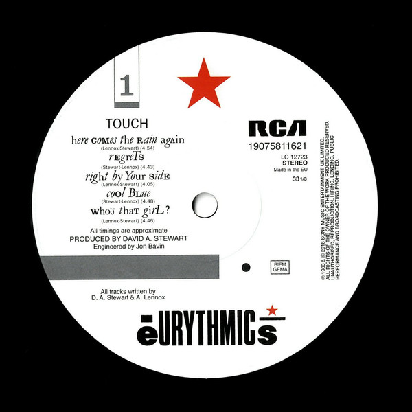 Eurythmics - Touch (19075811621)