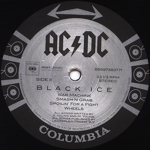 AC/DC - Black Ice (88697 38377 1)