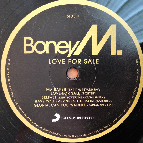 Boney M. - Love For Sale (88985409261)